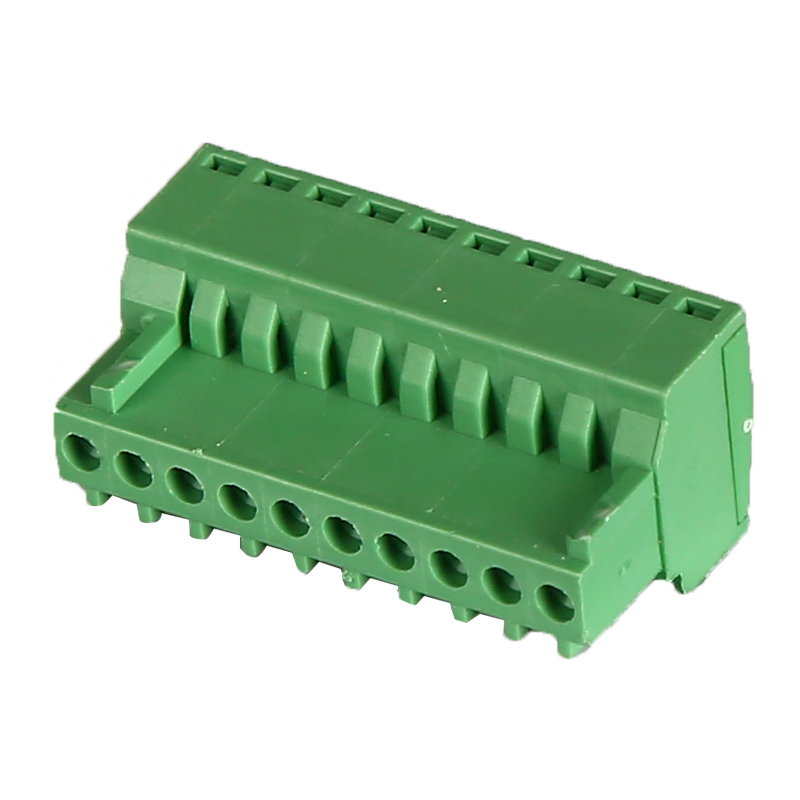 What is terminal block in PLC?