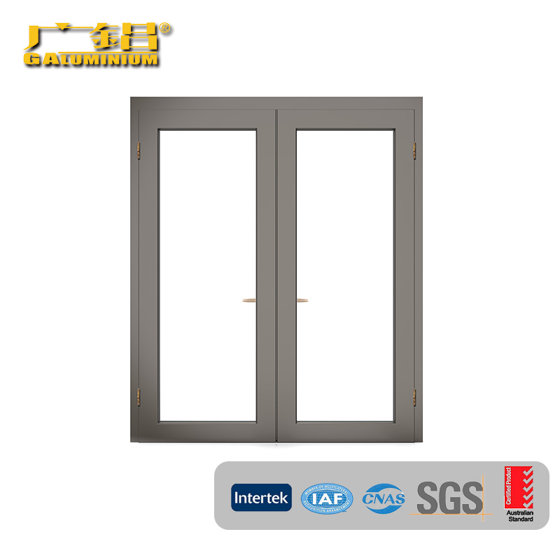 What are aluminium swing doors used for?