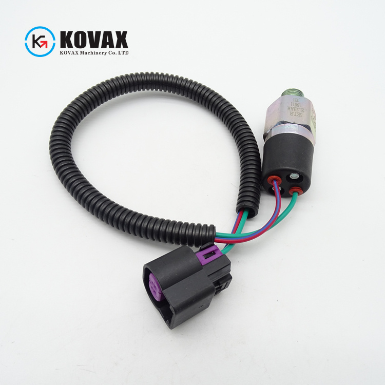 The working principle of excavator pressure sensor
